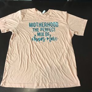 Declan & crew motherhood tee mama tee mom tee xl